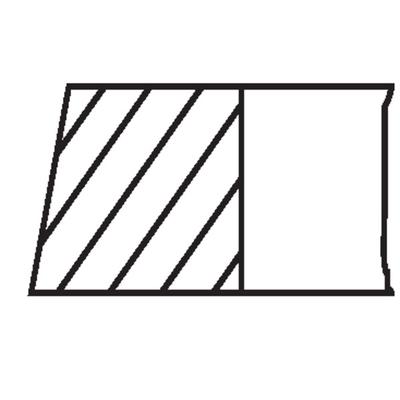 MAHLE Kolbenringsatz 028 08 N0 für CUPRA
