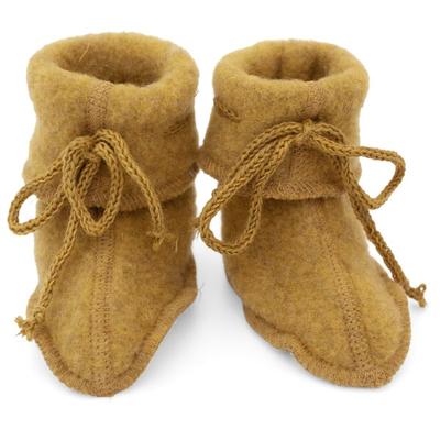 Engel - Baby-Schühchen mit Bändel - Hüttenschuhe 50/56 | EU 50-56 braun