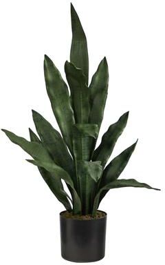 Nearly Natural "2' Sansevieria Artificial Plant - 6"""
