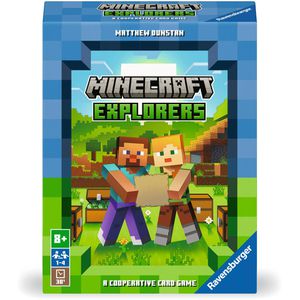 Ravensburger Kartenspiel 21580, Minecraft Explorers, ab 8 Jahre, 1-4 Spieler