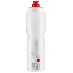 Elite-Jet-Flasche 950 ml klar/rot Logo