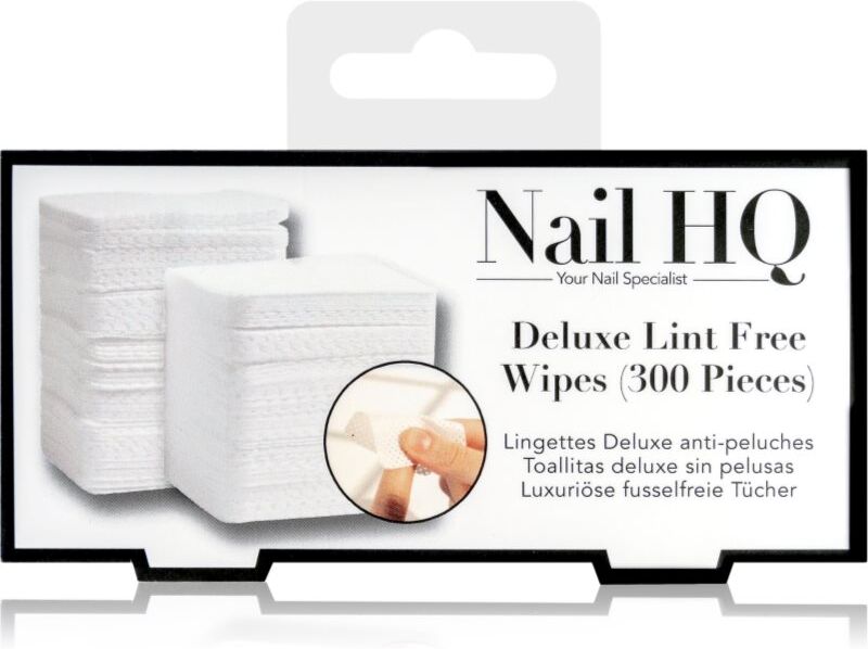Nail HQ Deluxe Lint Free Wipes disques nettoyants ongles 300 pcs