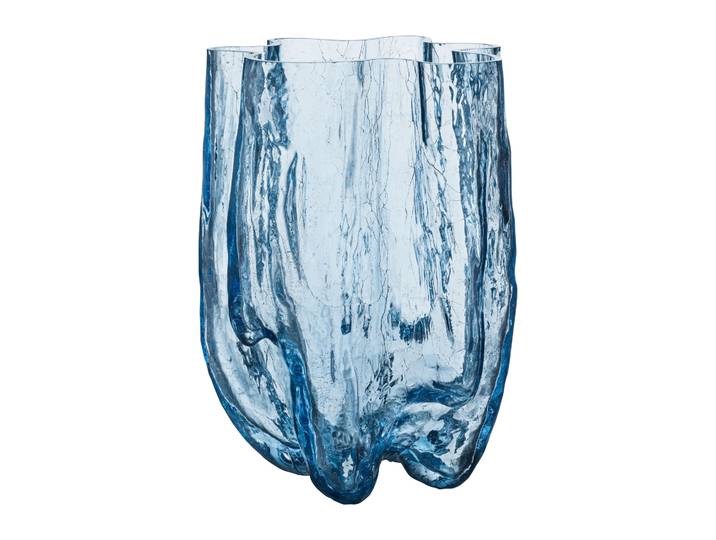 Kosta Boda Vase Crackle 37 cm Verre rond