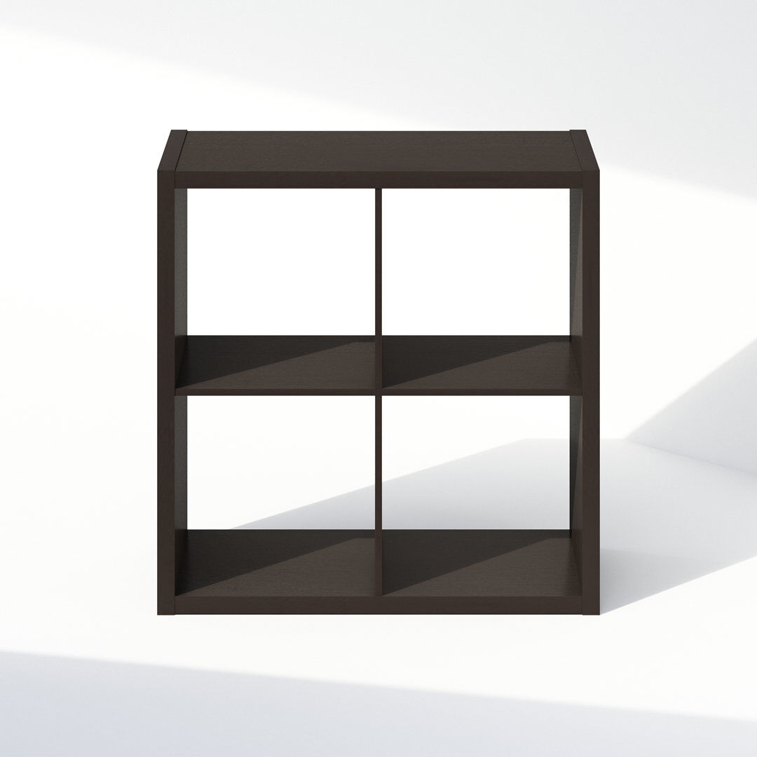 Latitude Run Bollay Closet System Dark Oak