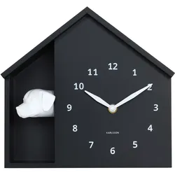 Karlsson, Wanduhr, Wall Clock Peeking Doggy (24.90 cm)