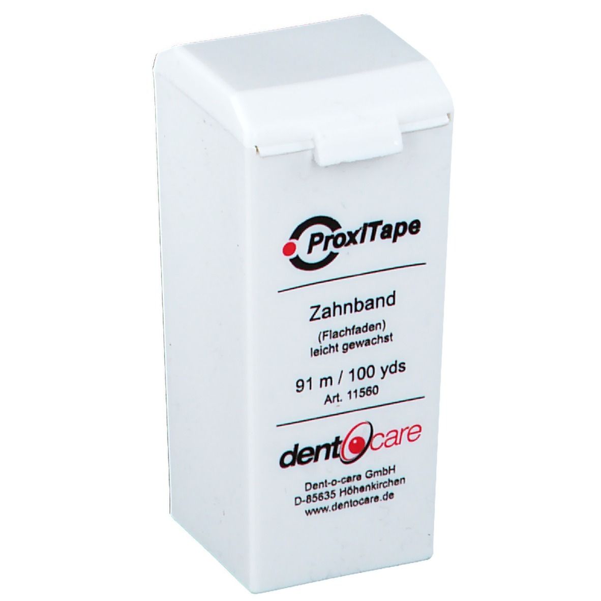 Dent O Care Proxi-Tape Zahnband gewachst 91m Spen. 1 St Zahnseide