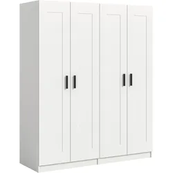 Drehtürenschrank Visby Weiß