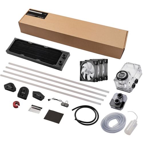 Phanteks Glacier EZ-Fit 360 D30-KIT, Wasserkühlungsset - schwarz