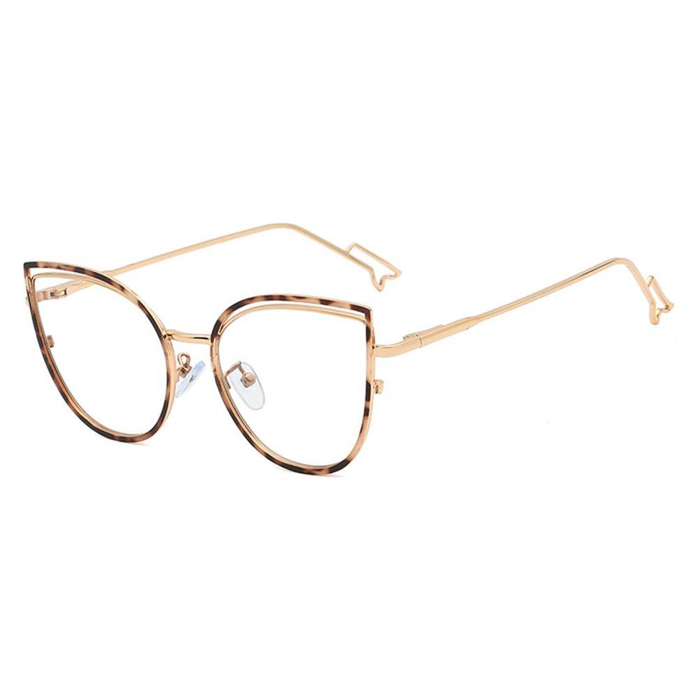 Techsuit - Anti-Blue Light Glasses Reflex Metal (F95597-C13) - Butterfly - Leopard (56340255)