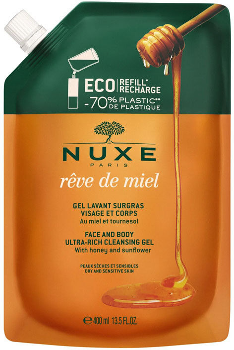 Nuxe Gel Lavant Surgras Visage Et Corps Démaquillant & Nettoyant