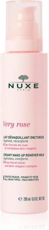 Nuxe Very Rose Creamy Make-up Remover Milk gentle makeup removing lotion for all skin types 200 ml