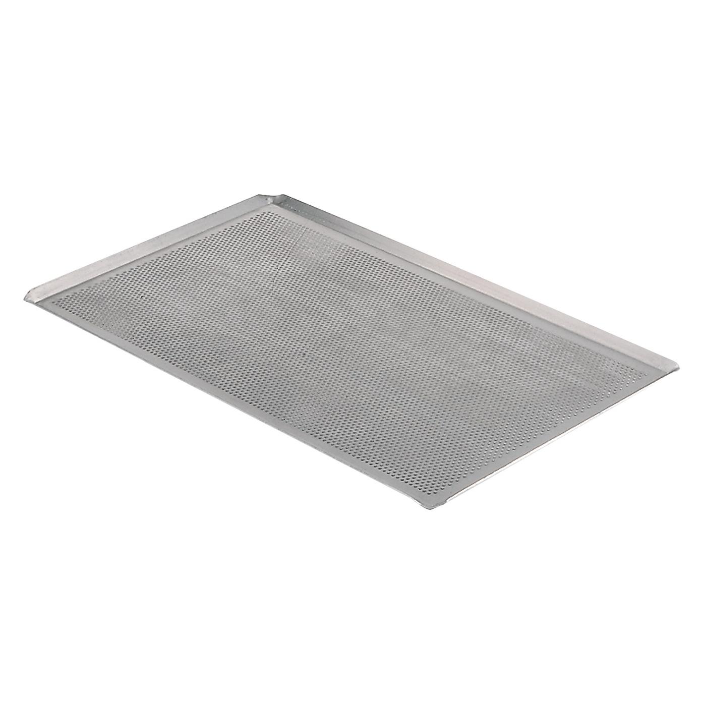 de Buyer Backblech Alu perforiert GN 1/1 H: 1cm mit schräger Kante (7367.53)