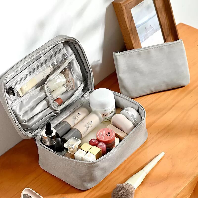 INF Trousse de toilette 2 en 1 grande capacité