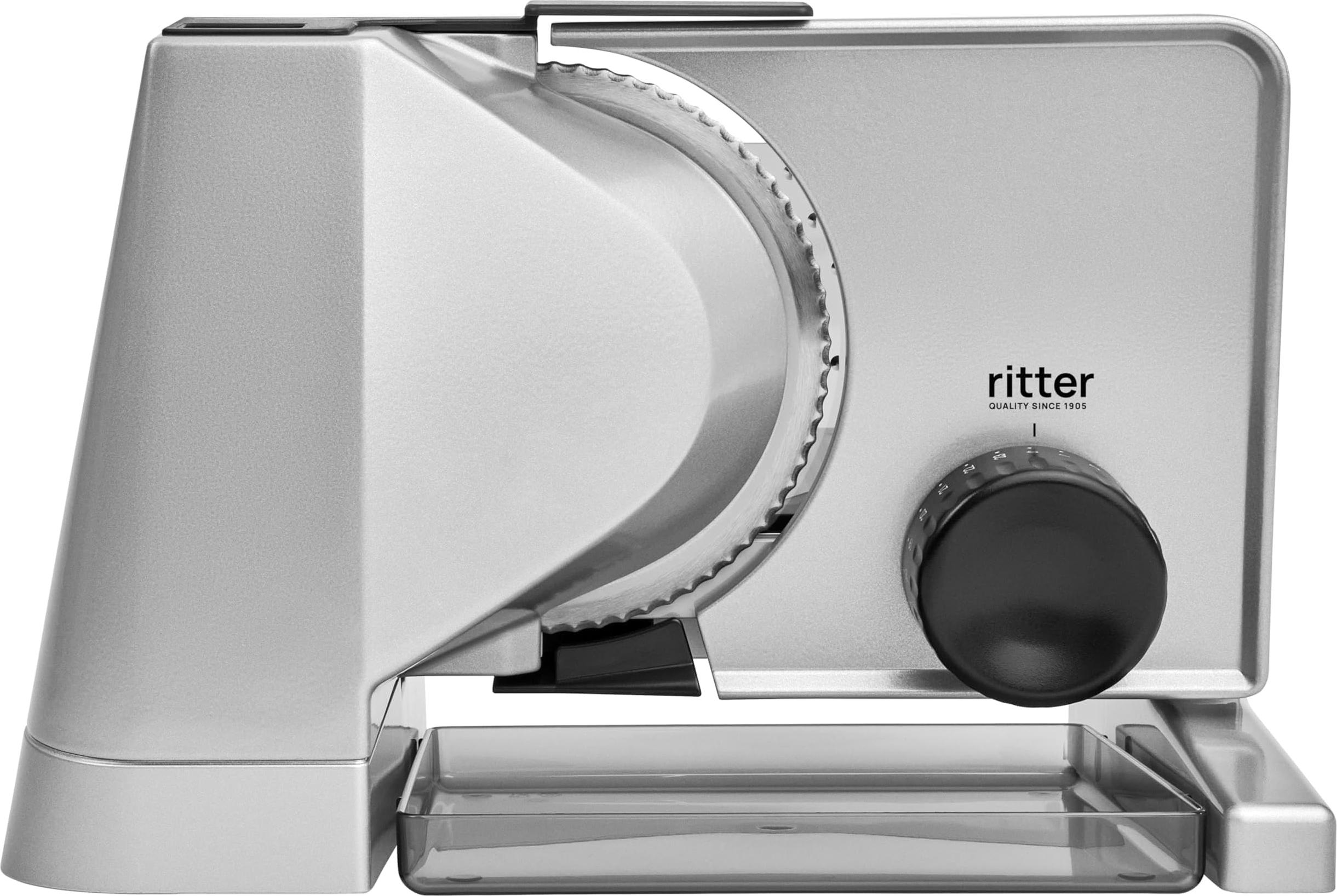 ritter solida 4 Duo Plus, Elektrischer Allesschneider & Brotschneidemaschine aus
