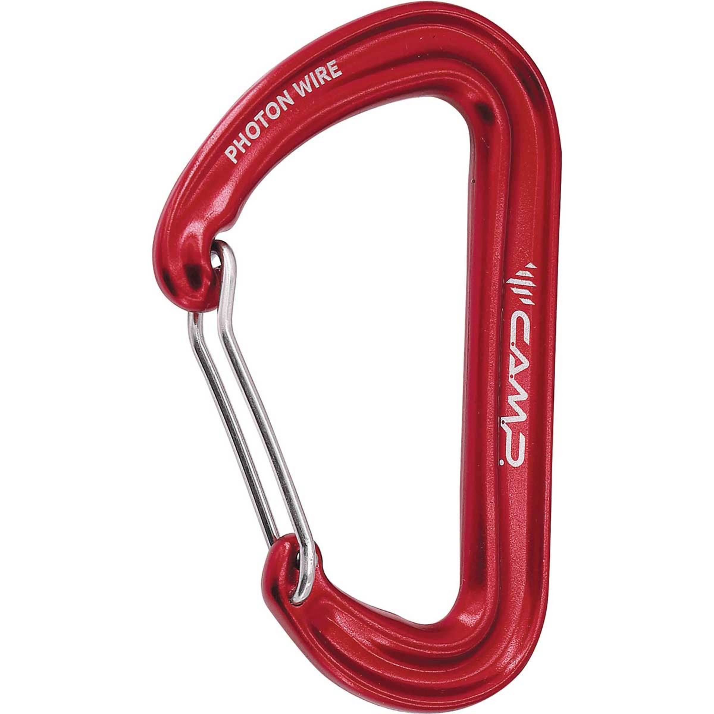 Camp Photon Wire Karabiner Karabiner rot Alpinklettern