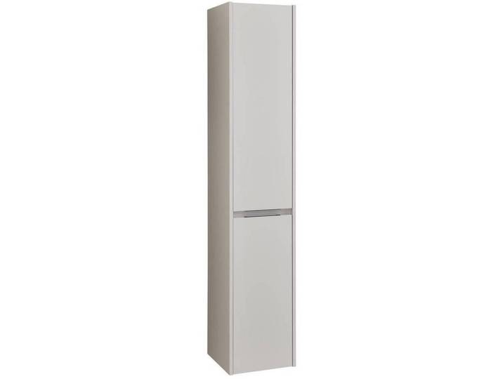 Sadena Hochschrank Landau, Kaschmir, Metall, 4 Fächer, 33.3x170.7x33 cm, Zusatzausstattung erhältlich, hängend, Typenauswahl, Badezimmer, Badmöbel, Hochschränke
