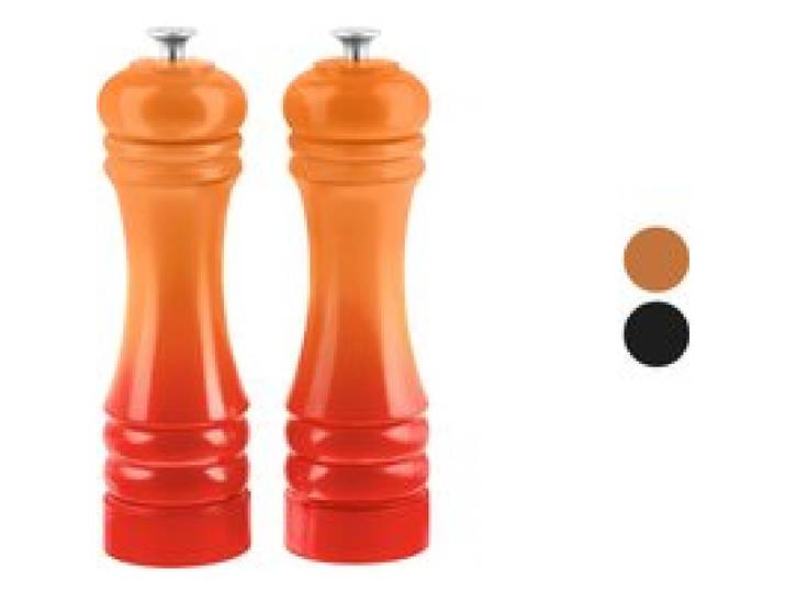 SILVERCREST® Set de moulins à sel et à poivre, 21 cm