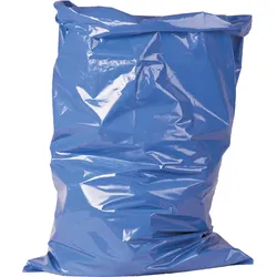LDPE Abfallsäcke Blau 70my 120 Liter