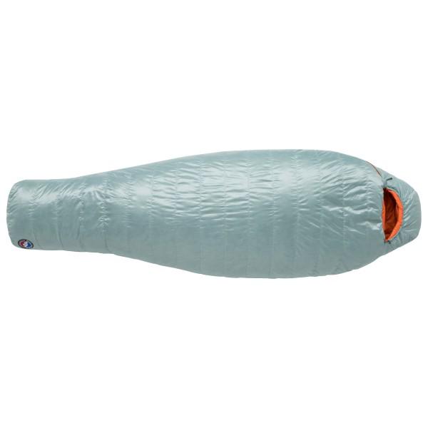 Big Agnes - Women's Greystone 20 - Daunenschlafsack Gr Regular - 168 cm Zip: Right Blau/ Nasturtium
