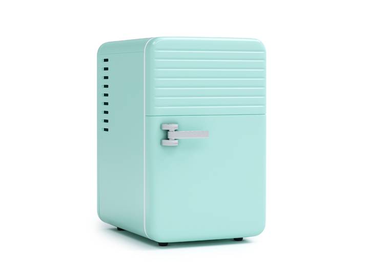 Minikühlschrank Retro 6L tragbar mint