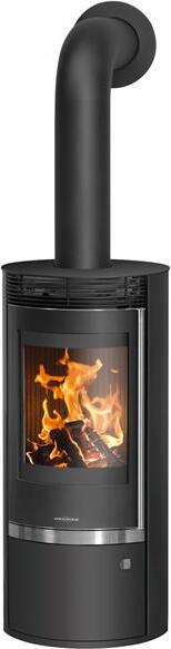 Oranier Kaminofen | Rota Top 2.0 | 5,5 kW | Stahl Schwarz