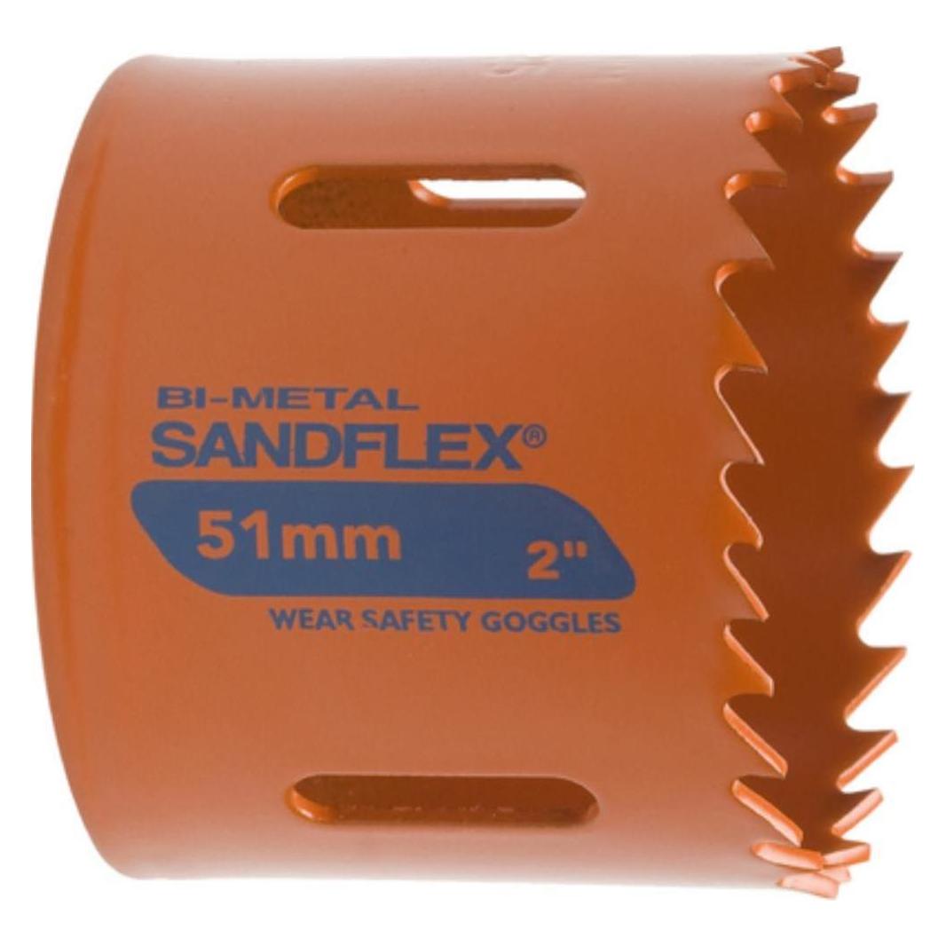 Bahco Sandflex Bimetall-Lochsäge für Metall/Holzplatten/Kunststoff 55 mm - Kartonverpackung (55 mm) (3830-55-VIP)