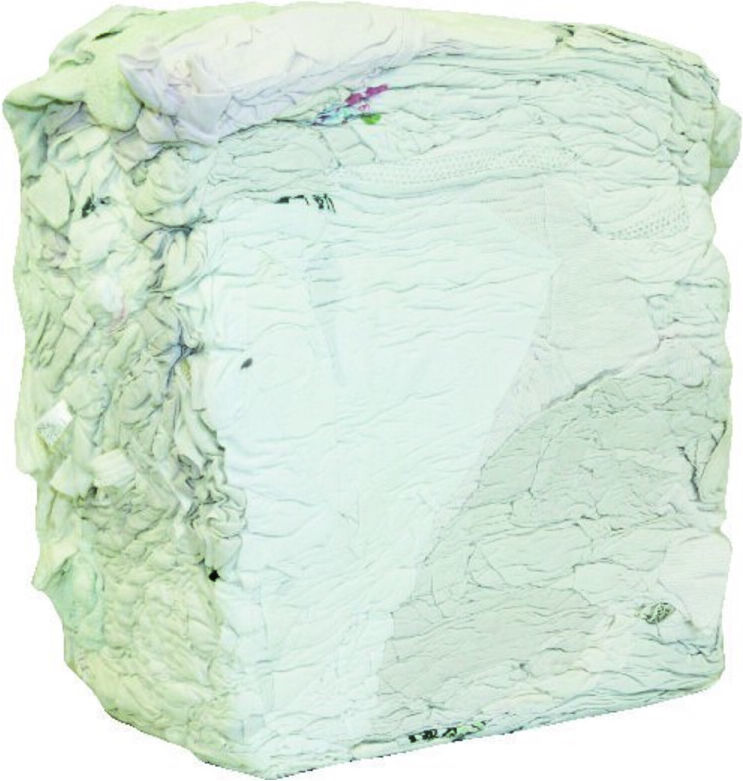 Trikotputzlappen überwiegend weiß 10kg ; Elos