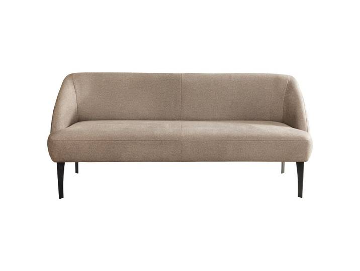Moderano Sitzbank, Hellbraun, Metall, 3-Sitzer, 197x85x72 cm, Stoffauswahl, Esszimmer, Bänke, Sitzbänke