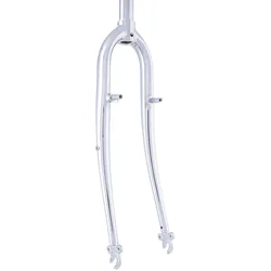 Point Gabel 26 Zoll silber außen Schaft 225 mm, Außen-Ø 25,4 mm = 1", Inn