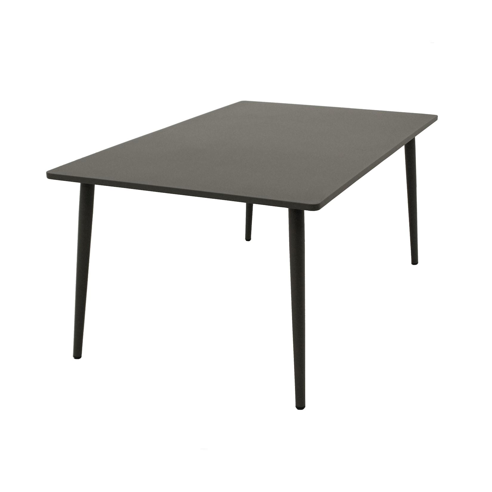 Tisch DENVER 100x160cm, Metall anthrazit