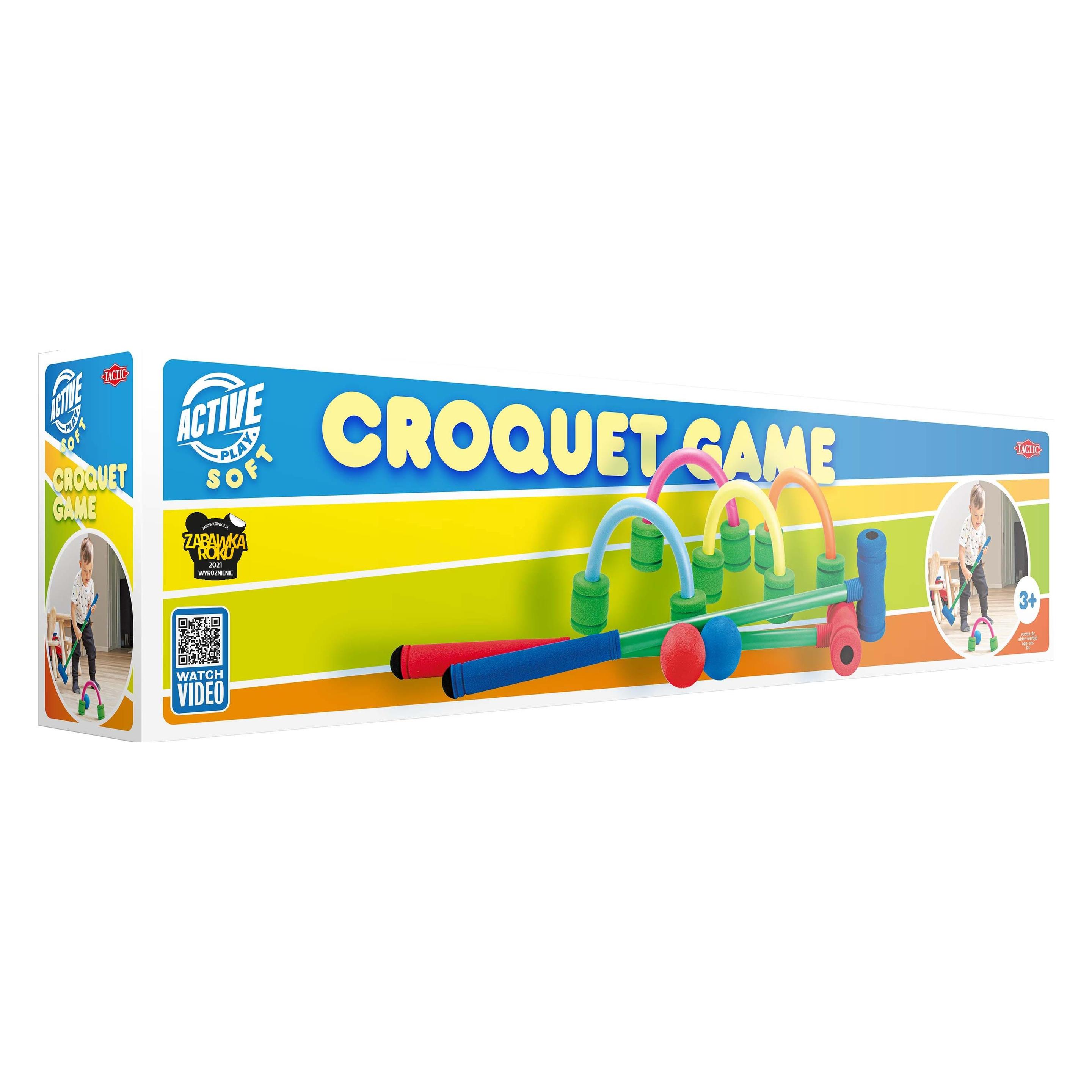 Selecta Spielzeug Krocket Set weich (1 - 2 Spieler) (58032)