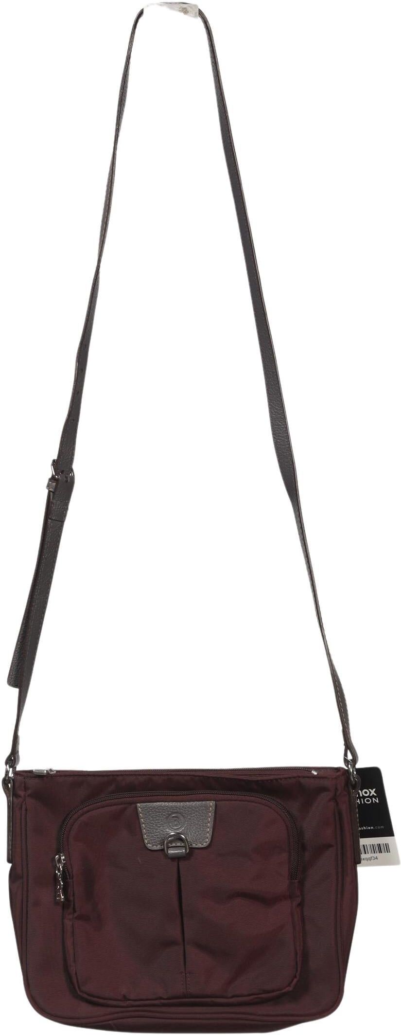 Bogner Damen Handtasche klein, Bordeaux, kein / Etikett / Kunstleder - Second Hand