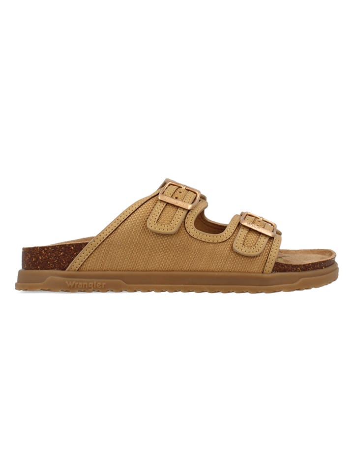 Wrangler Pantoleten in Beige - 37