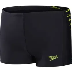 SPEEDO Kinder Badehose TECH PNL AQSHT JM BLK/GRN, Größe 152 in Schwarz Schwarz