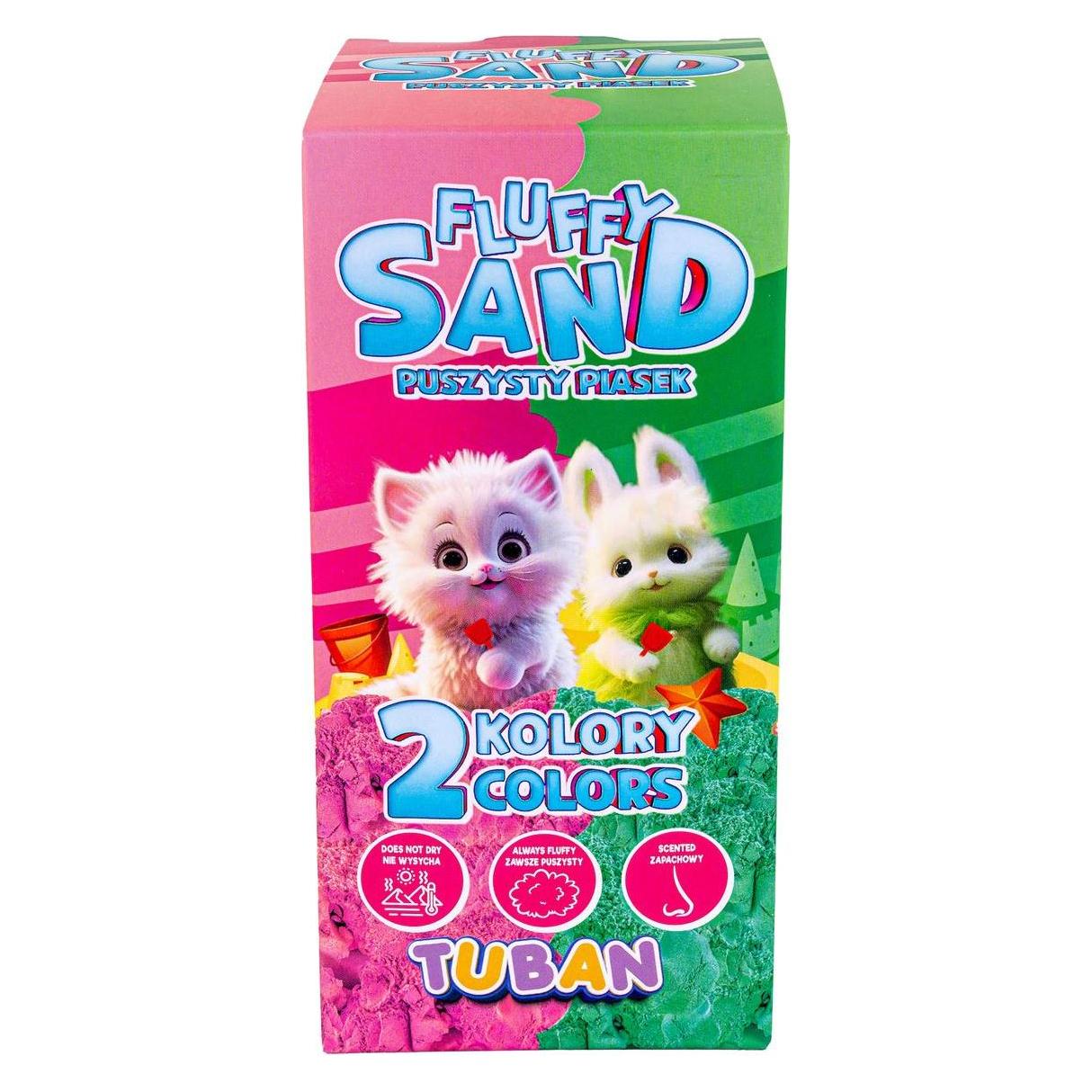 Tuban Fluffy Sand pink & grün (TU3789)