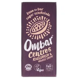 Ombar Schokolade Kokosmilch & Vanille bio
