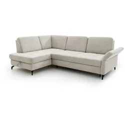 sit & more Ecksofa Westham Stoff Nature