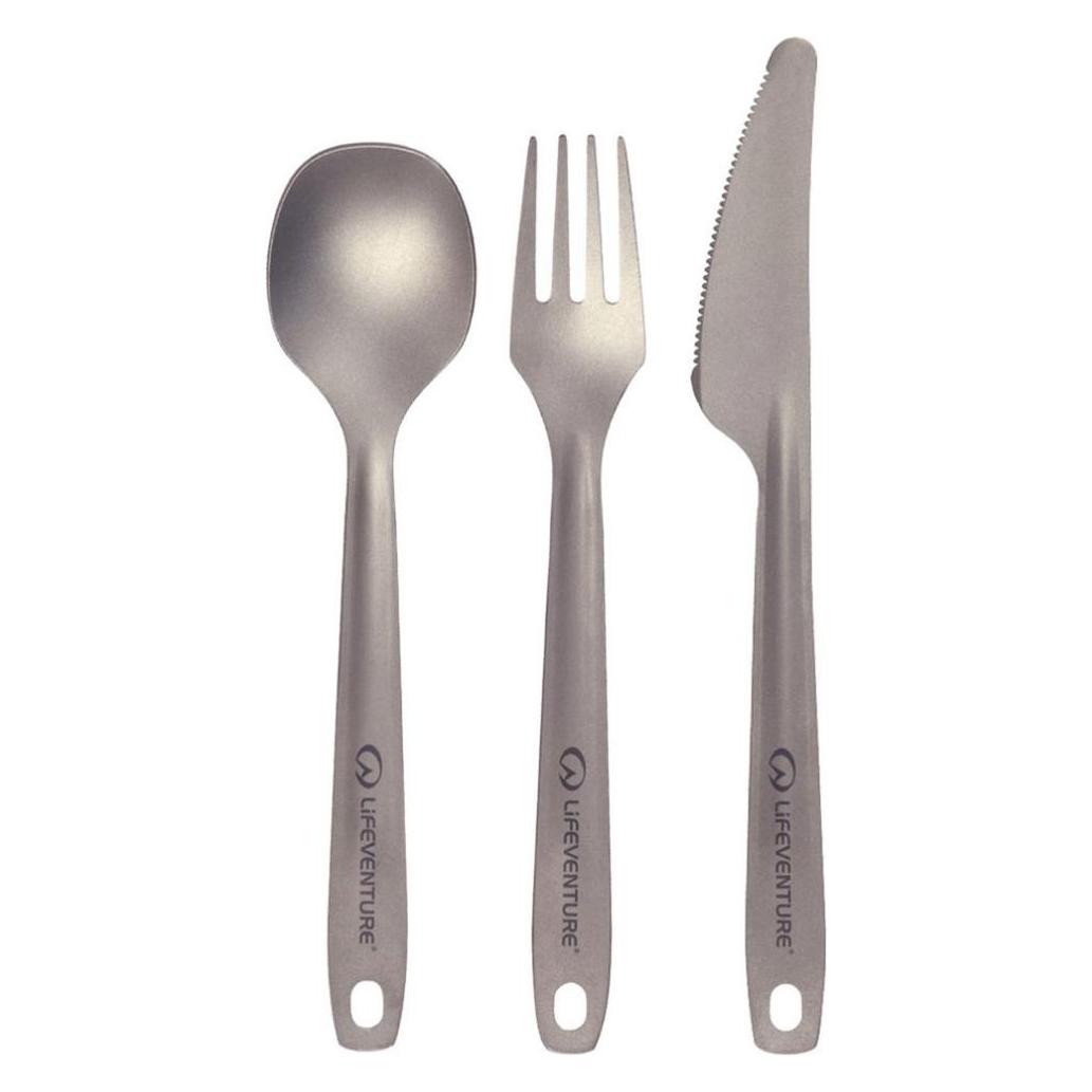 Lifeventure Superlight Titanium Cutlery Set (76213)