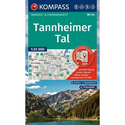 KOMPASS Wanderkarte 04 Tannheimer Tal 1:35.000, Sonstige von , KOMPASS Freytag & Berndt, 978-3-99154-269-8