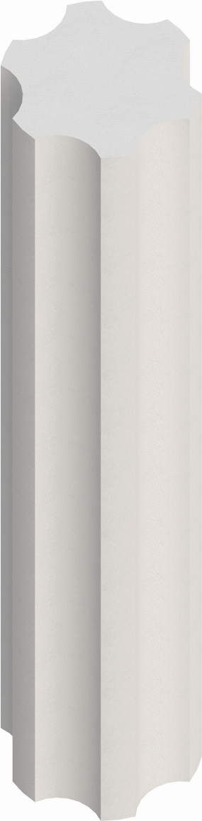Schedel Contour de colonne multistar SH31055 Ø 20cm, longueur 100cm
