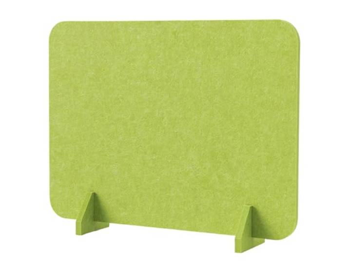 AVkgwrtb Niesschutz-Schreibtischteiler aus Holzfaser Mehrfarbige Büroarbeitsplätze in verschiedenen Größen, Theken, Geschäfte(Verde,50x60cm)