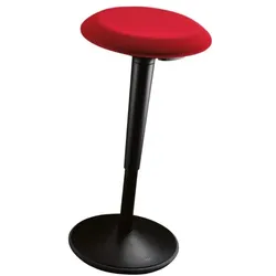 Sedus Steh-Sitz-Hocker »se:fit« rot/schwarz rot