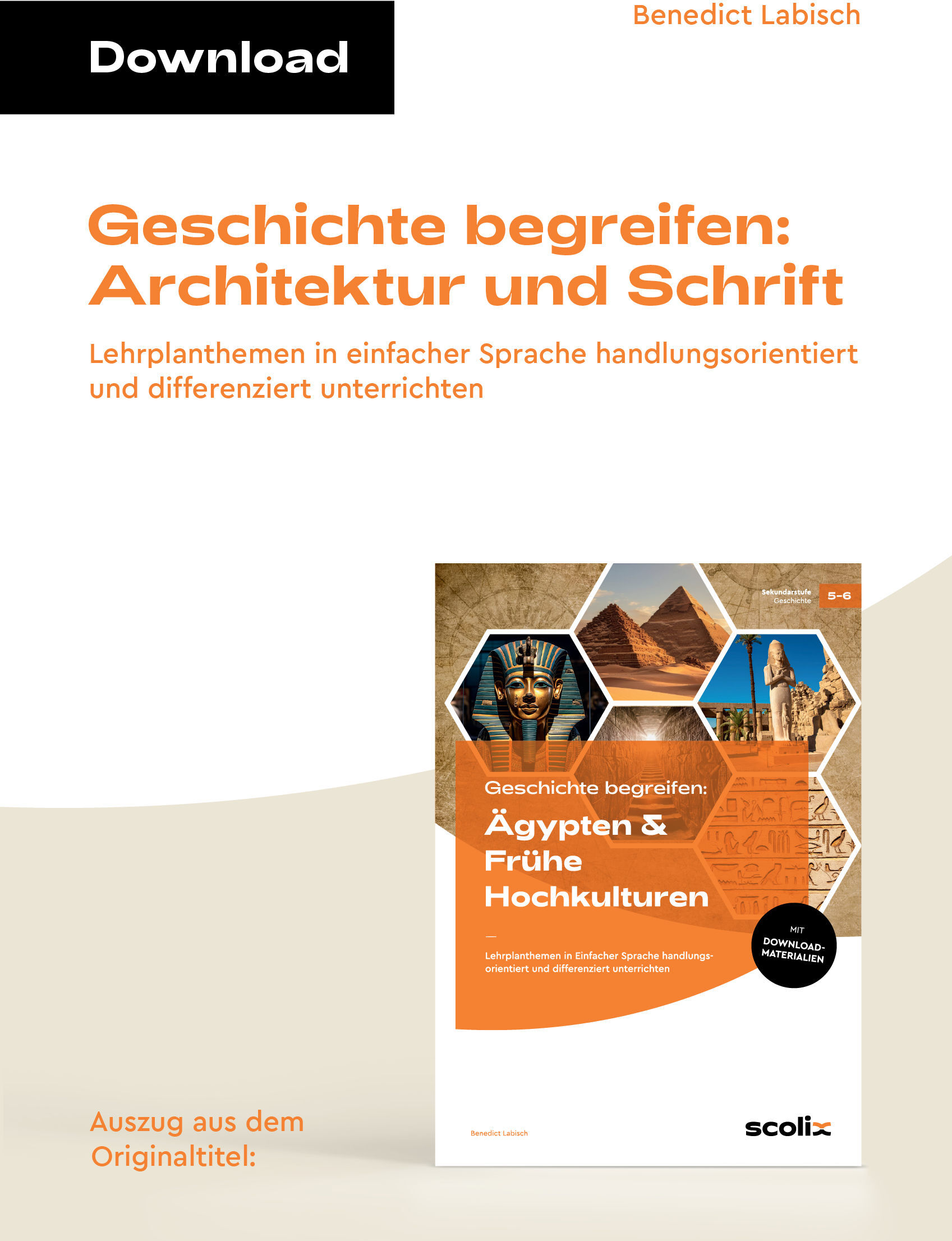 scolix (AOL-Verlag) Geschichte begreifen: Architektur und Schrift