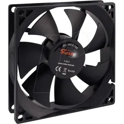 IT88885180 - Inter-Tech Gehäuselüfter F-92-S, 92 mm