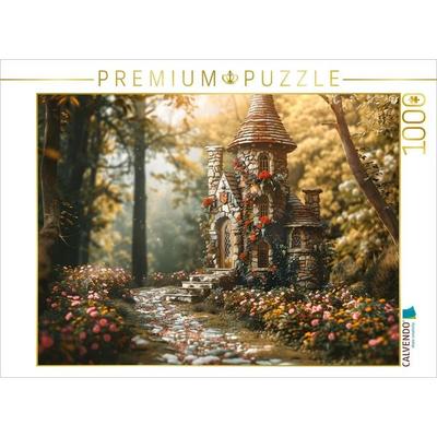 CALVENDO Puzzle Ein Motiv aus dem Kalender 'Das kleine Häuschen im Wald' | 1000 Teile Lege-Größe 64x48cm Foto-Puzzle für glückliche Stunden