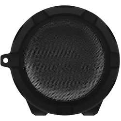 Manta MMSPK204FM (3 h), Bluetooth Lautsprecher, Schwarz