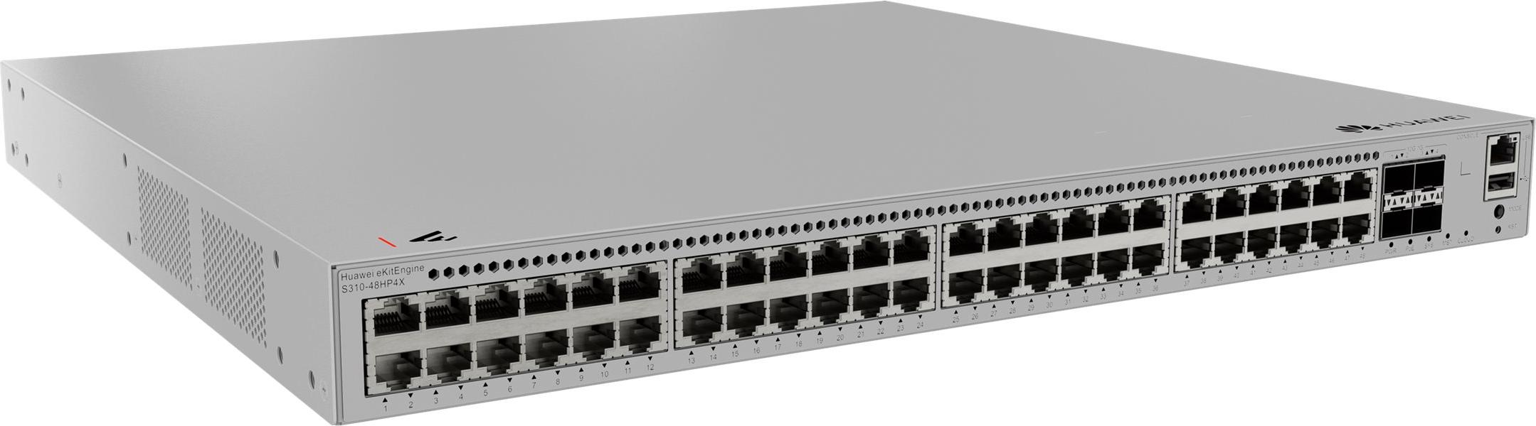 Huawei eKitEngine S310 Series S310-48HP4X - Switch - 48 x 10/100/1000 (PoE+)