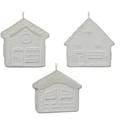 Decoris Weihnachtsbaumschmuck Haus