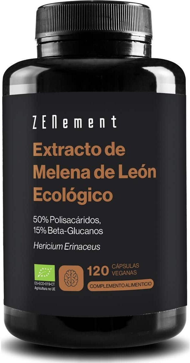 Zenement Extracto Melena de León Ecológico 120 vcaps