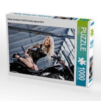 CALVENDO Puzzle Harley Davidson FLSTFB Fat Boy Special 2014 1000 Teile Lege-Größe 64 x 48 cm Foto-Puzzle Bild von Udo Talmon